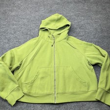 Lululemon Scuba Jacket Womens XL/XXL Oversized Full Zip Hoodie Wasabi Green