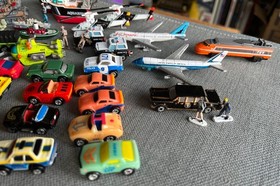 90s Micro Machines Lot: 39 Vehicles, 46 figures- Cars, boats, planes, Star Wars!