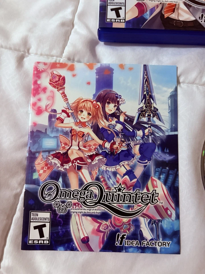 Omega Quintet PlayStation 4 PS4 Juego Manual Y Caja Probado Y Funcionando Foto 2 de 4
