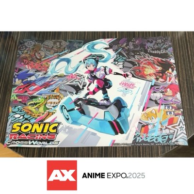 Anime Expo AX 2025 SONIC THE HEDGEHOG X HATSUNE MIKU Racing
