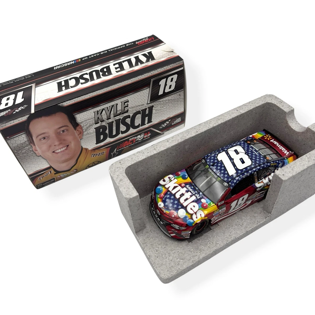 ナスカー 1/24 カイル ブッシュ インターステート COAサイン入 2020