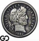1902-O Barber Dime