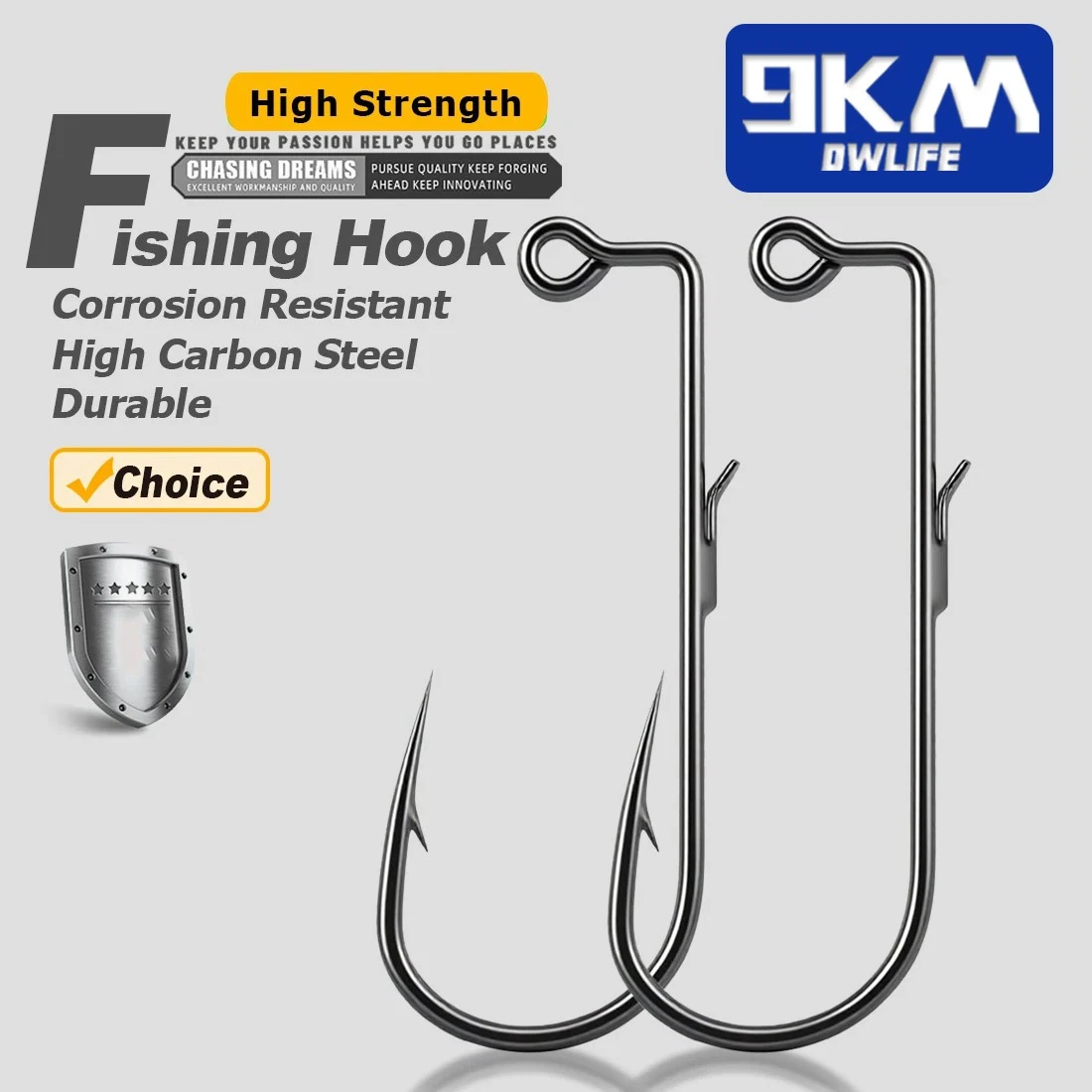 1000 Hameçons VMC 9147BN – Taille 4 – Black Nickel – Jig Aberdeen