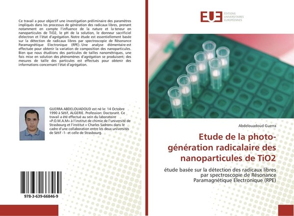 Etude De La Photo-GéNéRation Radicalaire Des Nanoparticules De Tio2 Abdelouadoud-image