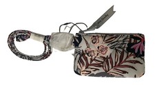 Vera Bradley ultralight zip ID and lanyard In Sun washed tropical NWT MSRP 39
