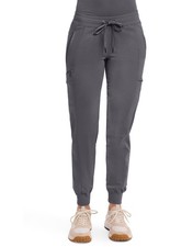 Healing Hands Scrub Women's HH Purple Label Toby Jogger Pant 9244 PEWTE Pewter
