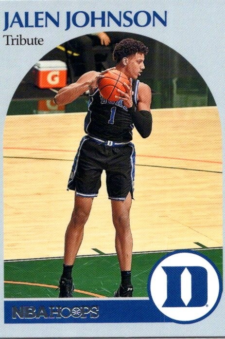 2021-22 Panini Chronicles Draft Picks - Hoops Retro Jalen Johnson #63 (RC)