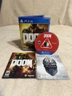 Doom PS4 NEAR MINT DISC tested + works (PlayStation 4, 2016)