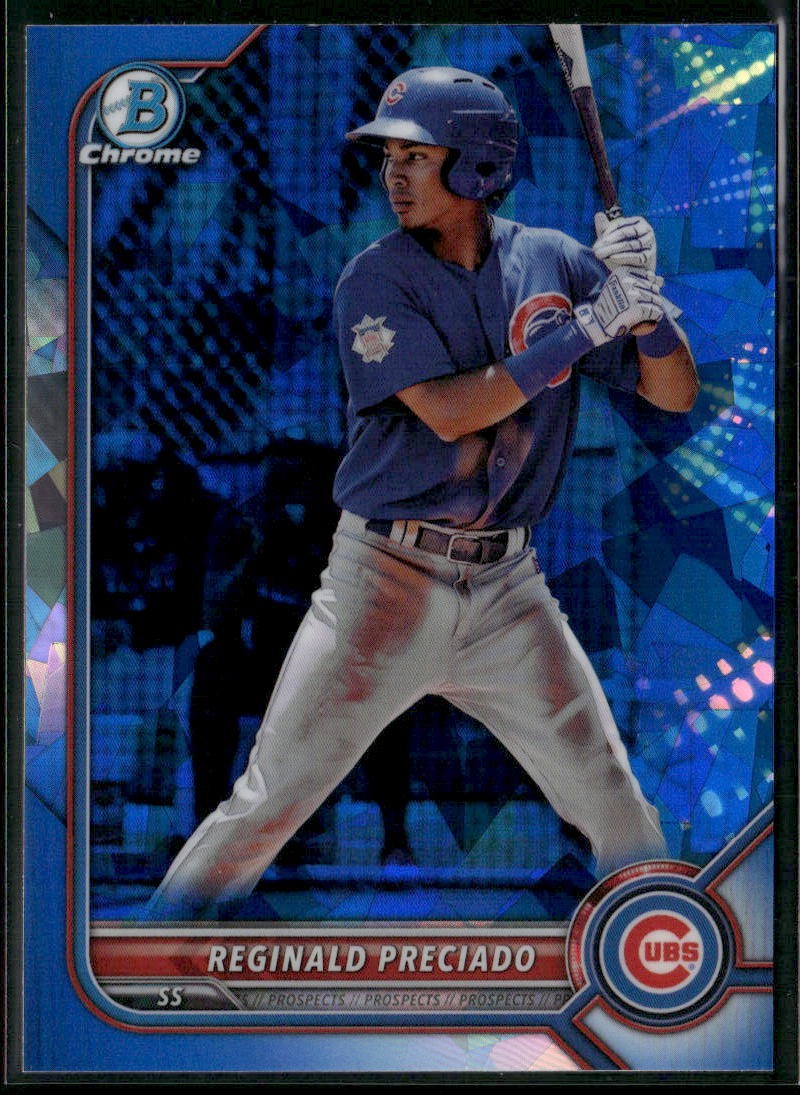 Reginald Preciado #BCP-44 2022 Bowman Sapphire Edition Baseball