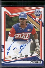 2022 Elite Extra #221 Jose Mejia DPL Auto