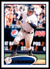 Alex Rodriguez 2012 Topps #500 Yankees MLB READ FREE SHIPPING AutographDen