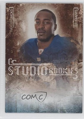 2009 Donruss Rookies & Stars Studio Rookies Hakeem Nicks #7 0c4