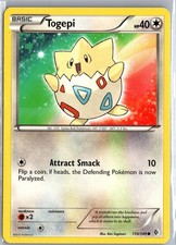 Togepi 110/149 Common Boundaries Crossed Pokemon Moderately Played on eBay