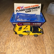 Aurora AFX Magna-Traction Flamethrower Dodge Charger Daytona Slot Car 1976