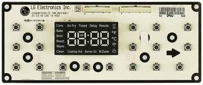 LG EBR89296403 Range Pcb Assembly,display
