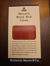 Vintage Benjamin Moore Paints  Sample Card Br...