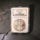 2000 SILVER EAGLE $1 MILLENNIUM MS68 NGC UNCIRCULATED FIRST DAY ISSUE free ship!