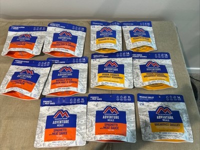 Mountain House Lot Of 11 Meals 