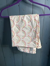 Pottery Barn Kids Organic Cotton Rainbow Standard Pillowcases | Girls Bedroom