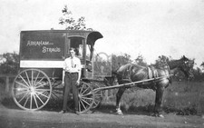 Abraham & Straus Horse Drawn Wagon New York NY - Reprint
