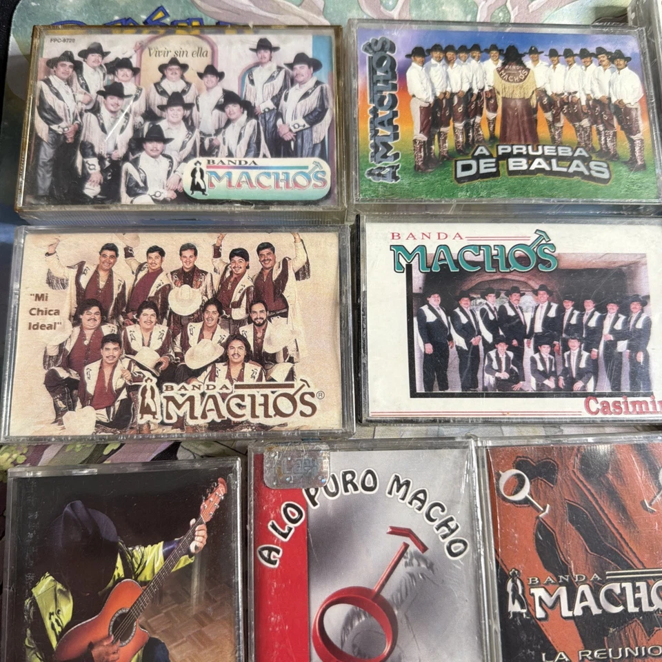 Banda Machos Cassette Brand New Sealed  Lot - Image 2 of 4
