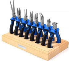 Toolour Jewelry Pliers Set Jeweler Making Tools Kit with Small, Black blue