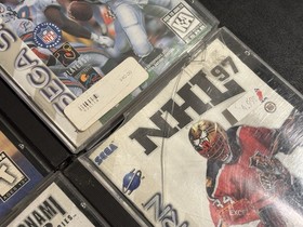 Sega Saturn Console Lot Of 17 Games (11 In Cases), Controller & Hookups Tested