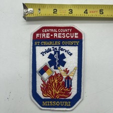 St Charles County Missouri Fire Rescue Patch ...