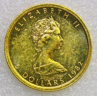 シンコウフォレスト GH5 ゴールド THE GRADE ONE 98 1982 Canadian 5 Dollar Gold Maple Leaf Coin 1/10 oz 0.9999 GOLD | eBay