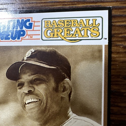 1989 Kenner Starting Lineup Cards Baseball Greats - Willie Mays HOF 💥⚾💥 - Picture 6 of 9