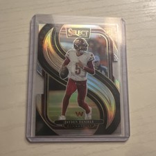 2024 Panini Select Jayden Daniels #112 Rookie Prizm Die-Cut Commanders