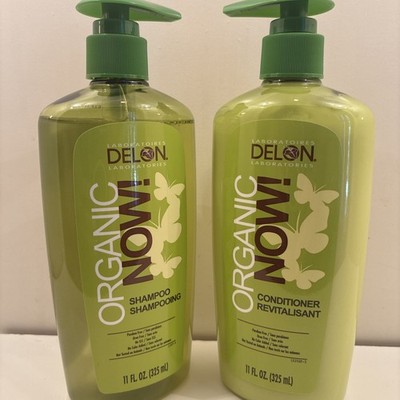 SHAMPOO & CONDITIONER ORGANIC NOW DELON