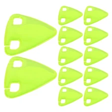  30pcs Green Reflective Decals for Bike Waterproof Safety Warning Stickers for