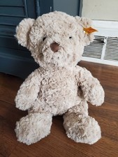 Steiff Honey Teddy Bear Soft Cuddly Friends Stuffed Plush Toy 11"