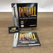 Pitfall The Mayan Adventure GameBoy Advance GBA CIB Tested