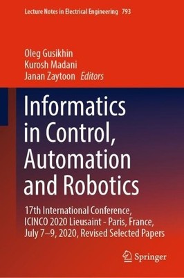 Informatics in Control, Automation and Robotics - 9783030924416
