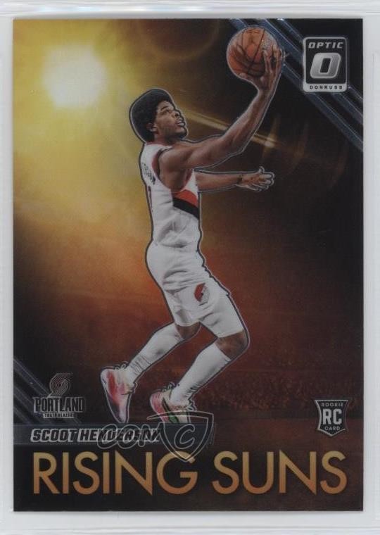 2023-24 Panini Donruss Optic Rising Suns Scoot Henderson #17 Rookie RC 0j9y