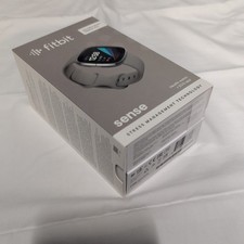 Fitbit Sense Activity Tracker - Sage Grey/Silver Stainless Steel
