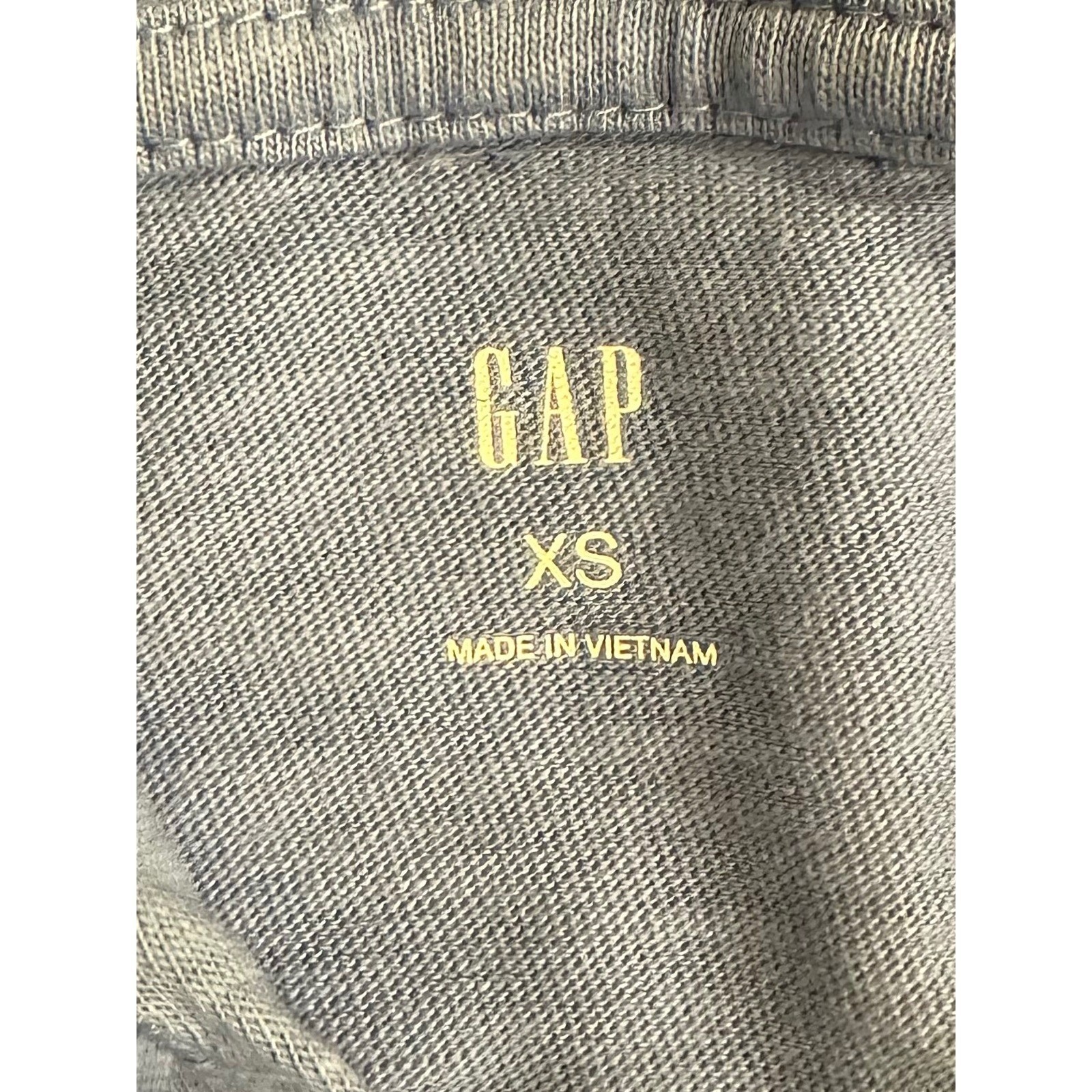 GAP Hoodie Cropped Pullover Drawstring Lightweigh… - image 3