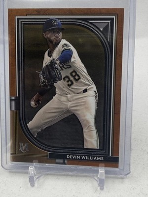 2021 Topps Museum Collection Devin Williams #98 Copper