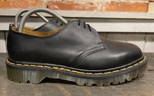 Men's Size 7 Vintage 90s Dr. Martens Doc Black Leather Oxford Shoes 1461/59