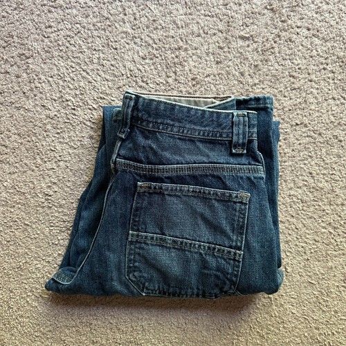 Lee Carpenter Jeans Boys 18R (29x32) Mid Rise Blue Medium Wash Denim Straight - Picture 13 of 13