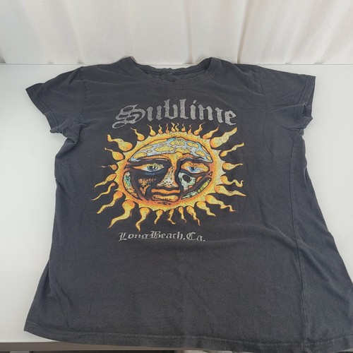 Sublime Sun Face Long Beach Logo Tee 
