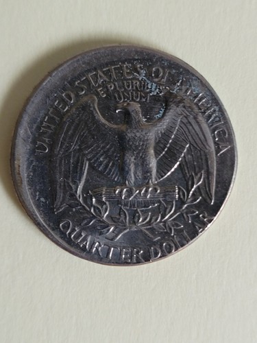 1994 P Mint Mark Quarter Rare Off Strike - Picture 2 of 2