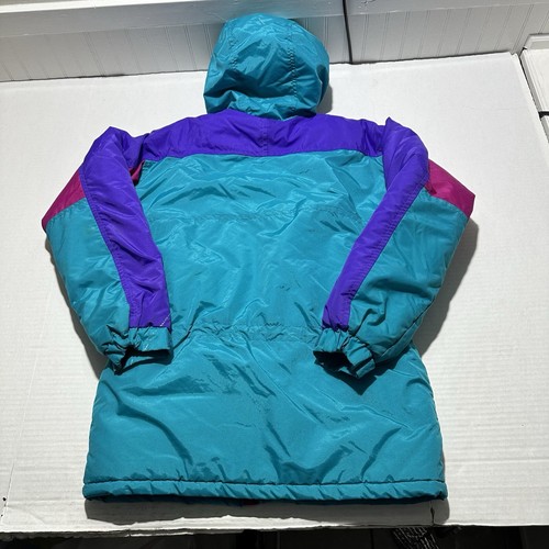 Vintage Columbia Snow Jacket Girls Size XL Blue Purple Skiing Snowboarding 90’s - Picture 13 of 17