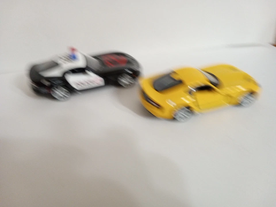 Kinsmart 2013 SRT Viper GTS Diecast Chrysler Escala 1/36 Lote de 2 Coches Policía Foto 4 de 4