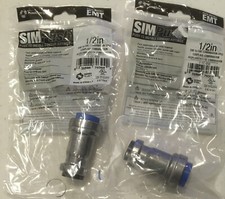 [2 Pack]Southwire 1/2” EMT to FMC Combination Conduit Couplings #E-FC-050