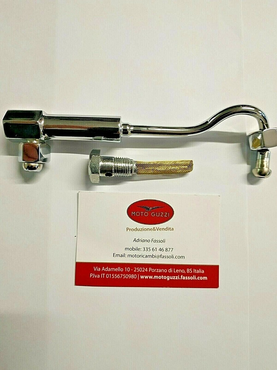 TUBAZIONE PONTE CORPO FILTRO BENZINA X RUBINETTI MOTO GUZZI AIRONE