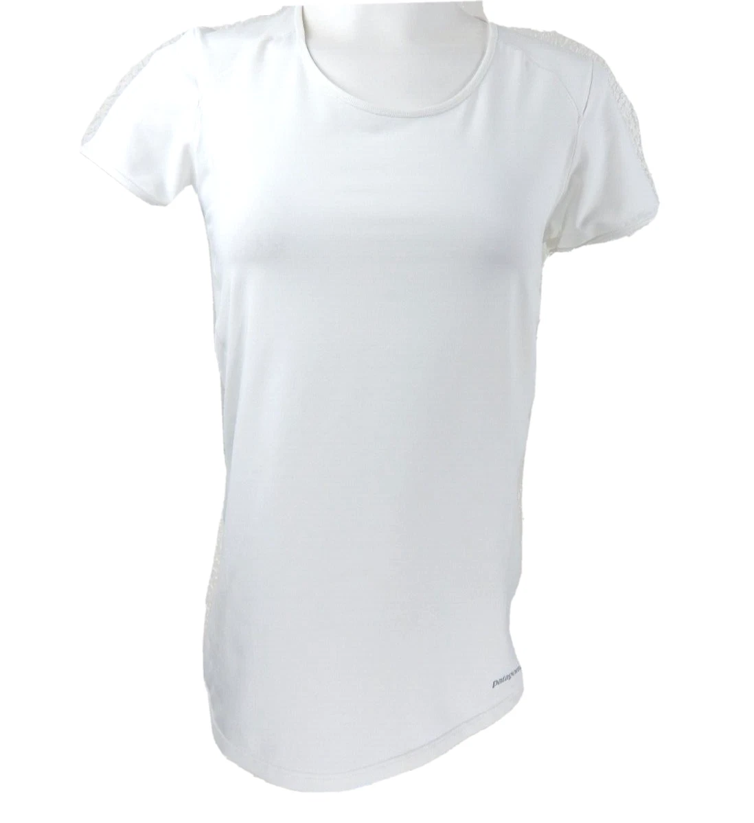 Patagonia Women's Small Top Capilene 1 Silkweight T-Shirt Base Layer White