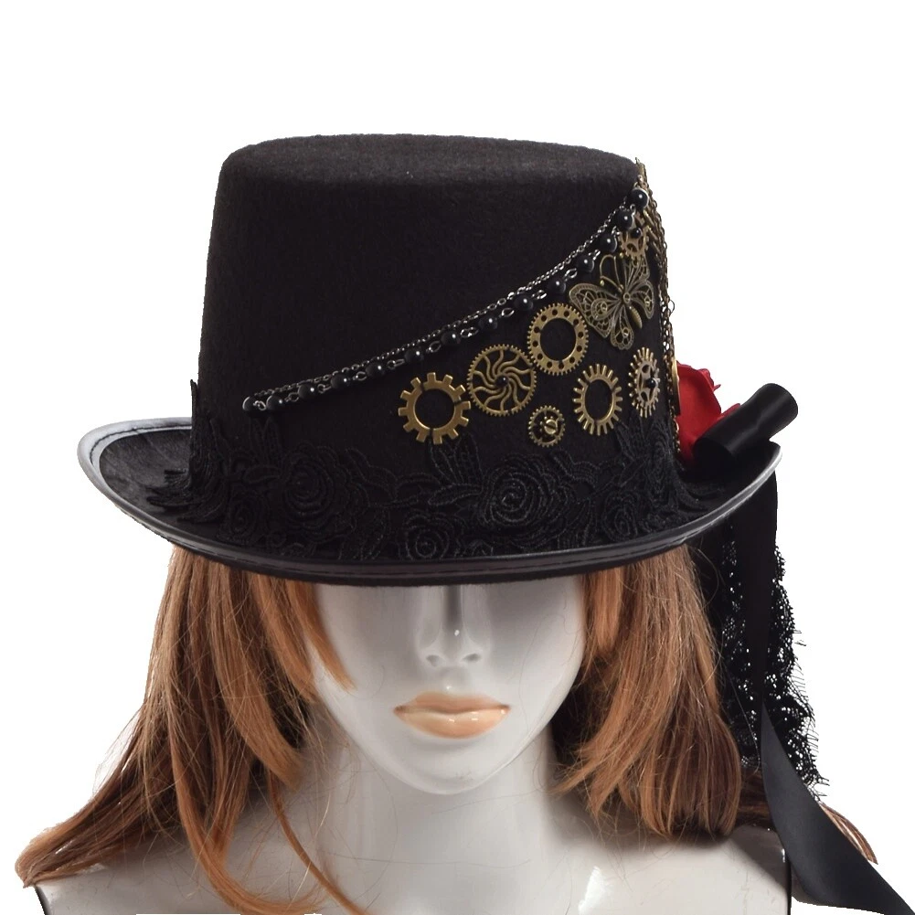 Encaje Steampunk sombreros y cascos